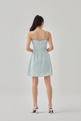 Dareen V-Neck A-Line Dress