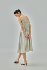 Khay Ruffle-Trimmed A-Line Dress Khay Ruffle-Trimmed A-Line Dress