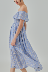 Mindy Floral Off-Shoulder Dress Mindy Floral Off-Shoulder Dress