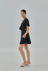 Jolie Front Knotted A-Line Dress Jolie Front Knotted A-Line Dress