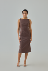 Aubrey Princess Panel Midi Dress Aubrey Princess Panel Midi Dress