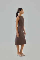 Aubrey Princess Panel Midi Dress Aubrey Princess Panel Midi Dress