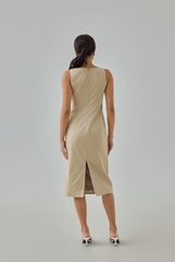 Aubrey Princess Panel Midi Dress Aubrey Princess Panel Midi Dress