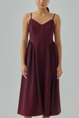 Liona Fit & Flare Midi Dress Liona Fit & Flare Midi Dress