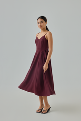 Liona Fit & Flare Midi Dress Liona Fit & Flare Midi Dress