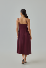 Liona Fit & Flare Midi Dress Liona Fit & Flare Midi Dress