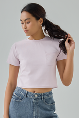 Avie Cloud Patch Baby Tee Avie Cloud Patch Baby Tee