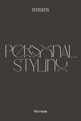Playdress Personal Styling Session Playdress Personal Styling Session