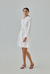 Belted Button Down Dress Belted Button Down Dress