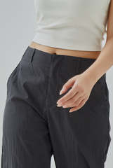 Lecile Parachute Straight Pants Lecile Parachute Straight Pants