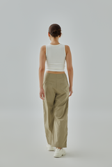 Lecile Parachute Straight Pants Lecile Parachute Straight Pants