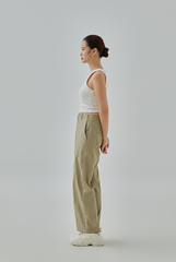 Lecile Parachute Straight Pants Lecile Parachute Straight Pants