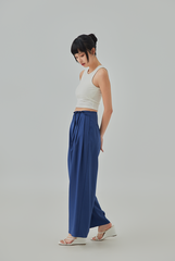 Qaira Pleated Wide Leg Pants Qaira Pleated Wide Leg Pants