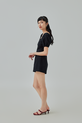 Cassy Textured Romper Cassy Textured Romper