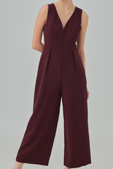 Bernessa Plunge Neck Jumpsuit Bernessa Plunge Neck Jumpsuit