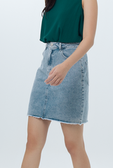Jacintha Highwaist Denim Skirt