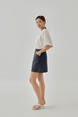 Bailey Button Strap Skirt