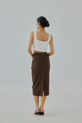 Angela Ruched Pencil Skirt Angela Ruched Pencil Skirt