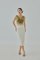 Angela Ruched Pencil Skirt Angela Ruched Pencil Skirt