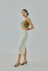 Angela Ruched Pencil Skirt Angela Ruched Pencil Skirt