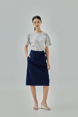 Andreana Corduroy Straight Skirt Andreana Corduroy Straight Skirt