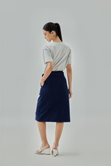 Andreana Corduroy Straight Skirt Andreana Corduroy Straight Skirt