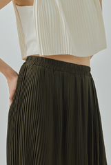 Alexandra Pleated A-Line Skirt Alexandra Pleated A-Line Skirt