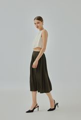 Alexandra Pleated A-Line Skirt Alexandra Pleated A-Line Skirt