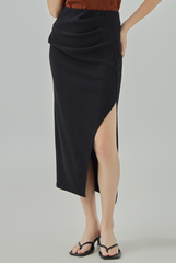 Lucie High Slit Pencil Skirt Lucie High Slit Pencil Skirt