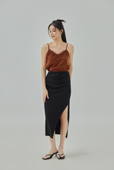 Lucie High Slit Pencil Skirt Lucie High Slit Pencil Skirt
