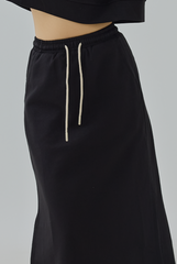 Kara Drawstring Midi Skirt Kara Drawstring Midi Skirt