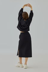 Kara Drawstring Midi Skirt Kara Drawstring Midi Skirt
