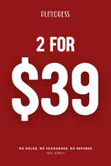 2 For $39 TIK TOK LIVE EXCLUSIVE SALE