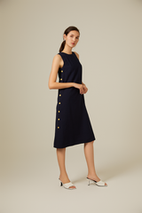 Fawne A-line Midi Dress