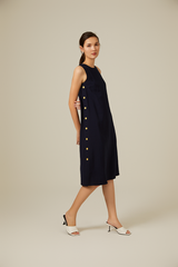 Fawne A-line Midi Dress