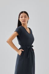 Teresha Batwing Column Dress