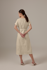 Teresha Batwing Column Dress