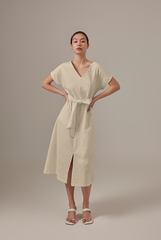 Teresha Batwing Column Dress