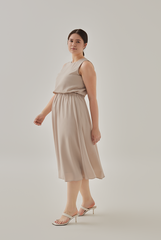 Catherine Swing Dress in Oat