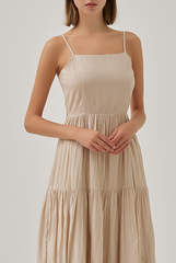 Linda Tiered Midi Dress