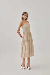 Linda Tiered Midi Dress