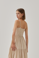 Linda Tiered Midi Dress