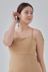 Letitia Padded Bust Pegged Dress