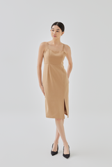 Letitia Padded Bust Pegged Dress