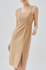 Letitia Padded Bust Pegged Dress