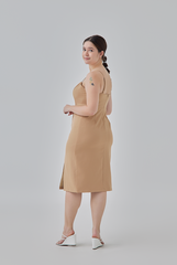 Letitia Padded Bust Pegged Dress