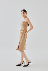 Letitia Padded Bust Pegged Dress