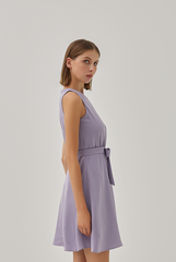 Camille Asymmetrical A-Line Dress in Yam
