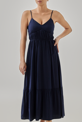 Carly Padded Maxi Dress