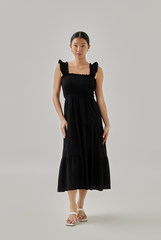 Lelia Smocked Midi Dress